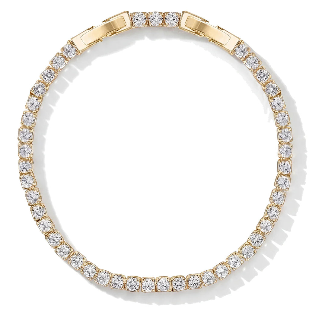 Gold Tennis Bileklik